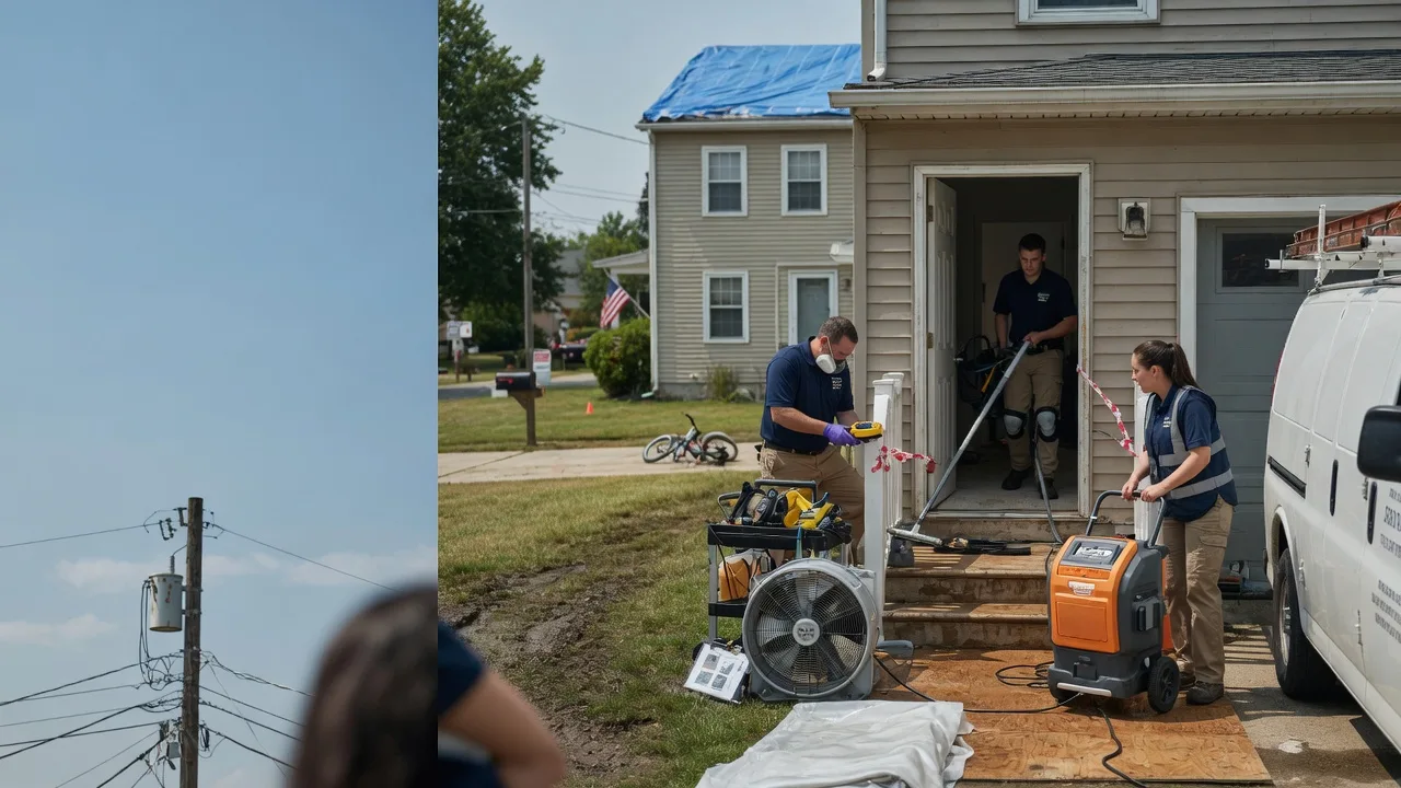 Water Damage Repair in Staffordsville, KY near me